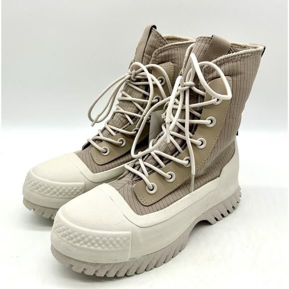 Converse Chuck Taylor Lugged 2.0 CC X-HI Wonder Stone A04668C Size 5 Waterproof - Picture 4 of 16